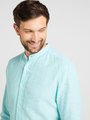 Only & Sons Slim fit Button Up Shirt 'ONSCAIDEN' in Blue