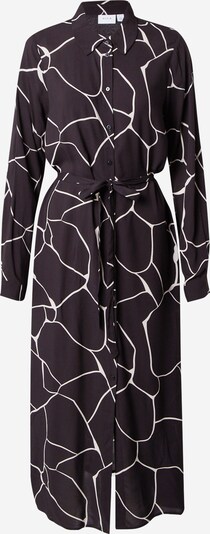 VILA Robe-chemise 'PAYA' en noir / blanc, Vue avec produit