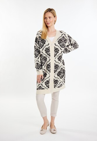 Usha Knit Cardigan in Beige