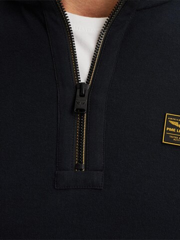 PME Legend Sweatshirt 'Pullover with half-zip' in Blue