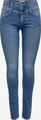 Skinny Jean 'ROYAL-DAISY' ONLY en bleu : devant