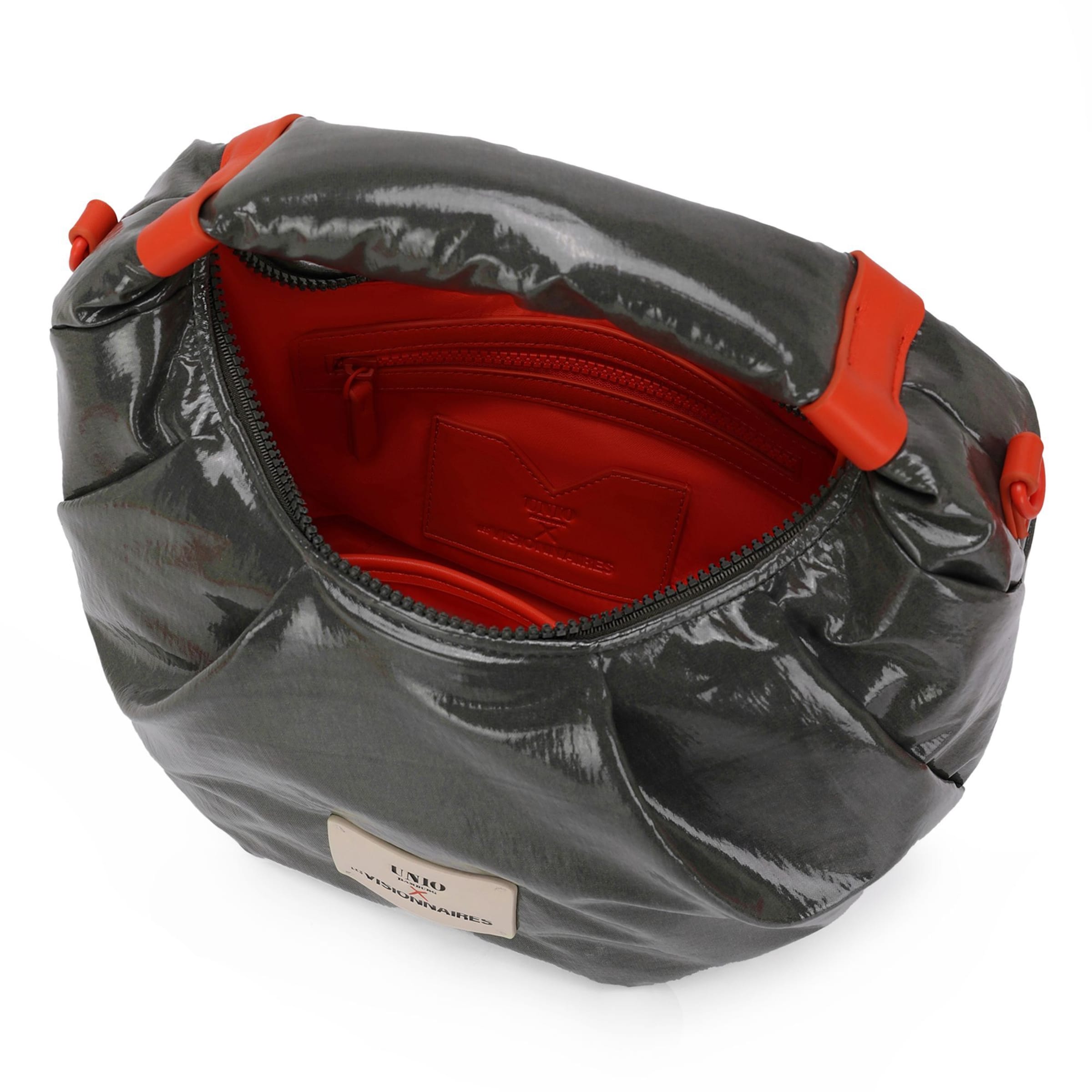 Borsa a spalla 'Unio Kitzbuehel' di Les Visionnaires in grigio