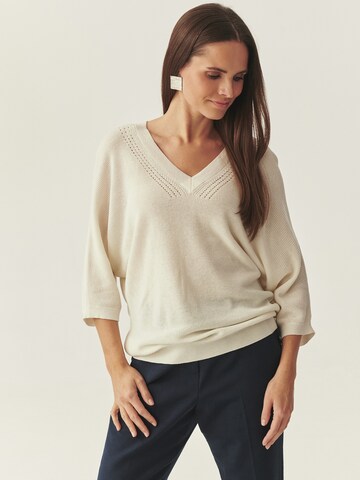 TATUUM Pulover | bela barva: sprednja stran