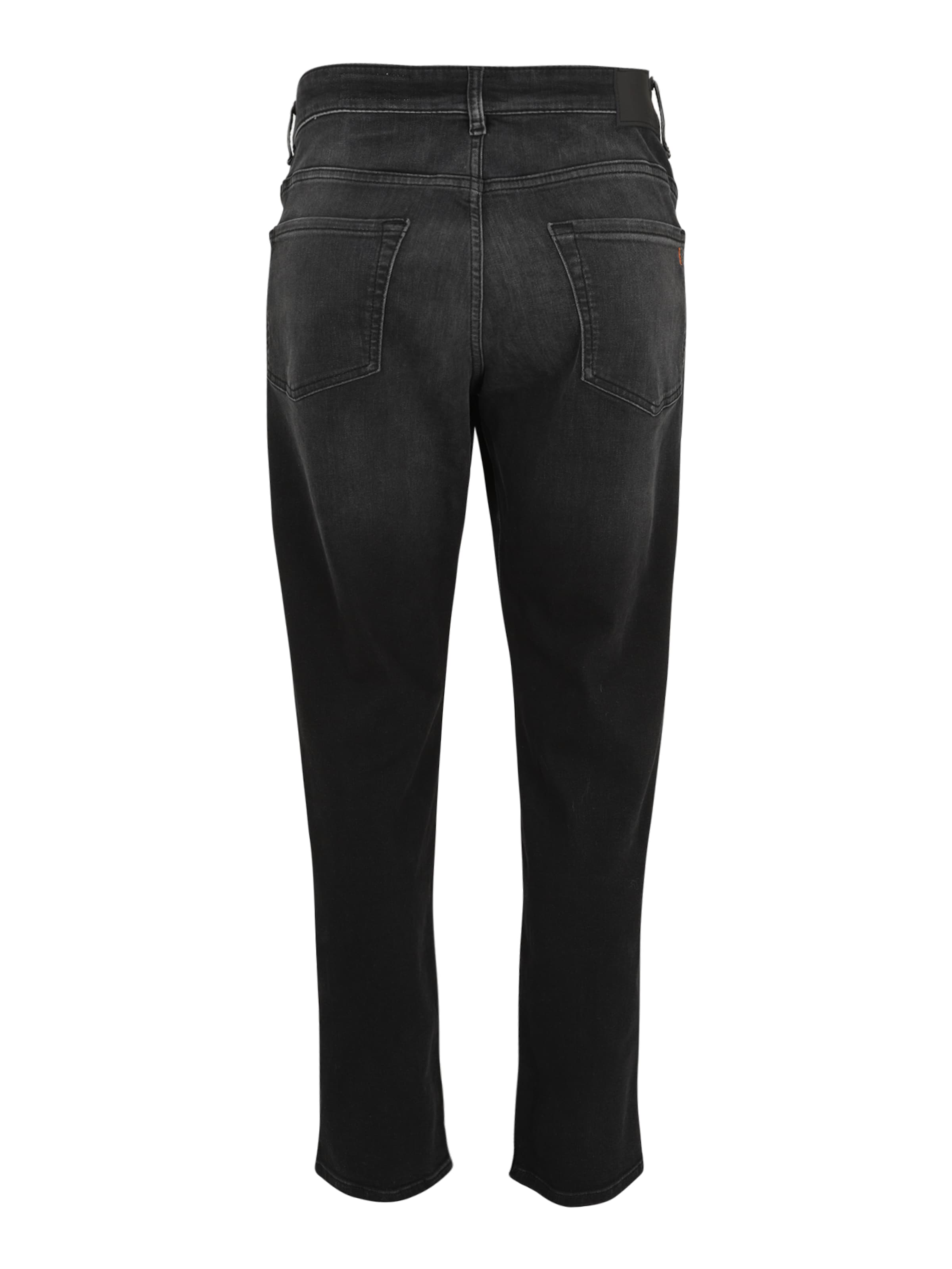 BOSS Regular Дънки 'Re.Maine' в черно