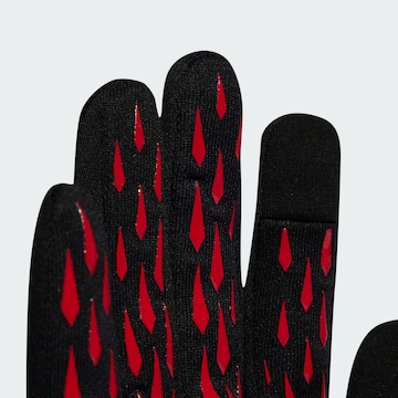 ADIDAS PERFORMANCE Athletic Gloves 'Manchester United Home' in Black