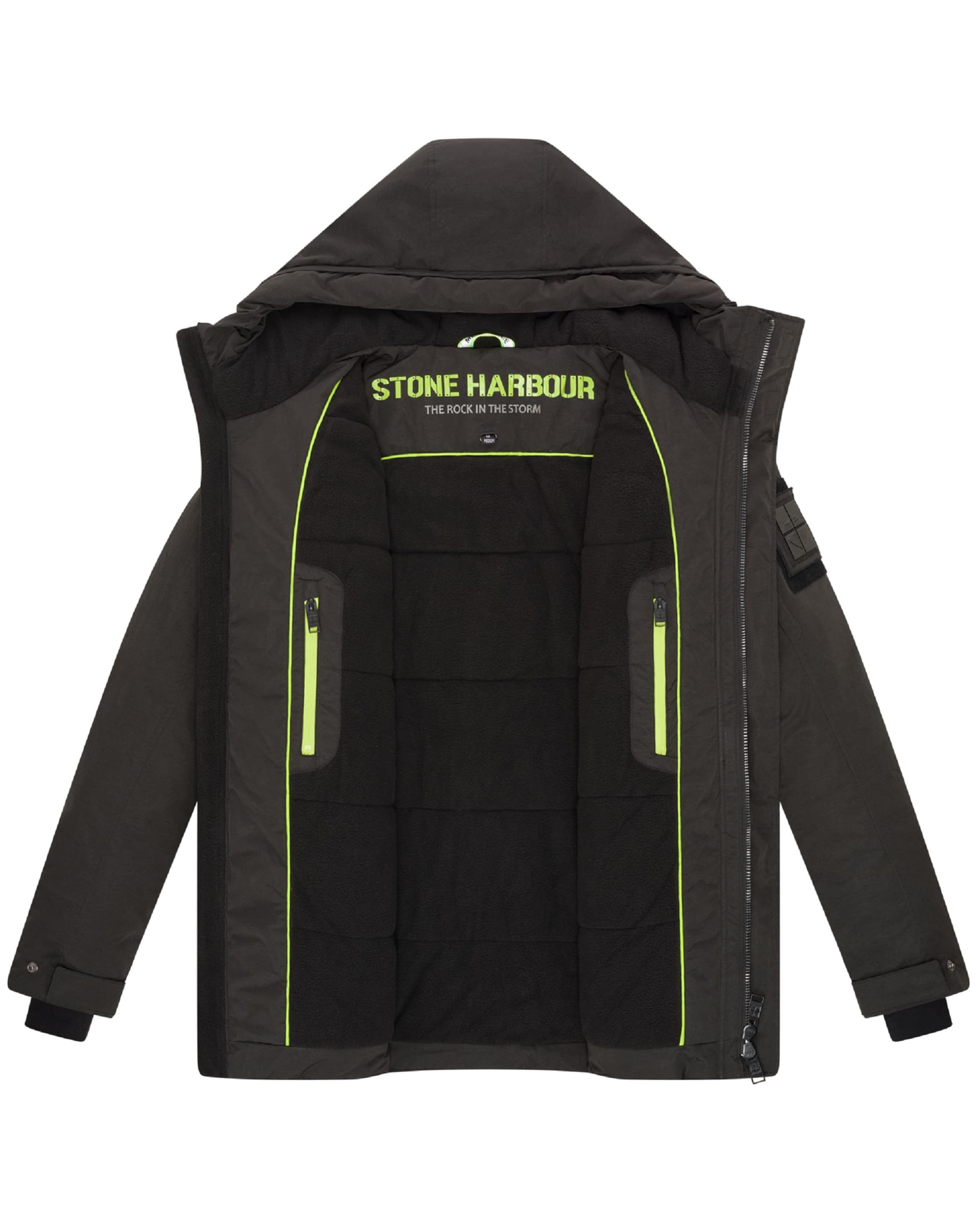 Veste d’hiver 'Edriik XX' STONE HARBOUR en noir