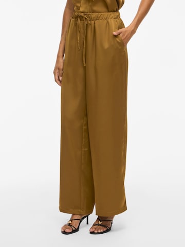 Wide leg Pantaloni 'VIFadia' di VILA in marrone: frontale