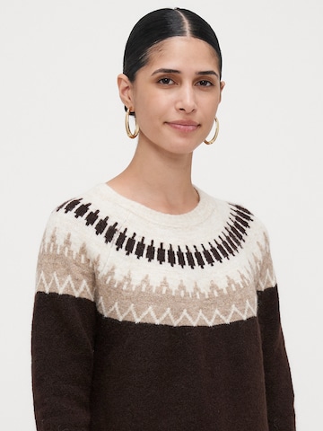 Vero Moda Petite Sweater 'VMSIMONE' in Brown