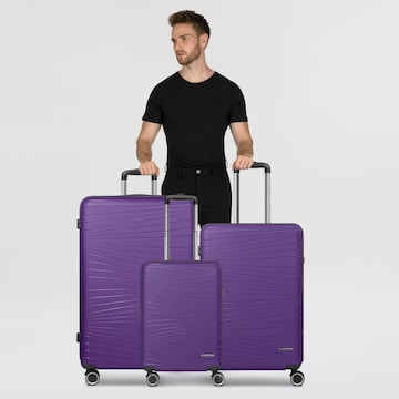 Ensemble de bagages 'Dallas 3.0' Franky en violet