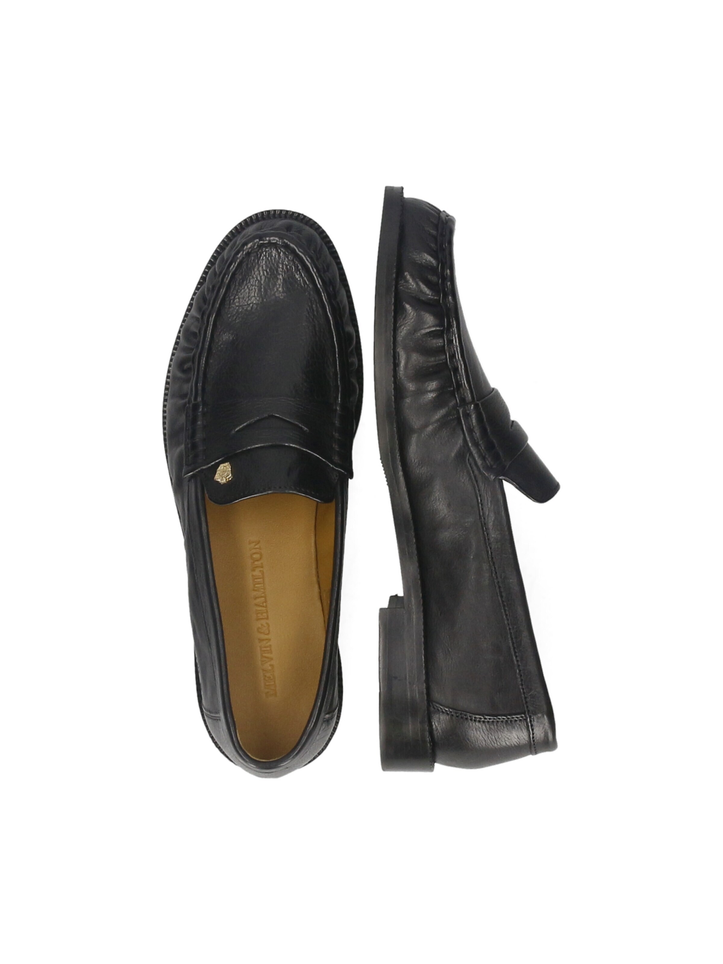 MELVIN & HAMILTON Mokassin 'Kamilla 1'‌‌‌‌‌‌‌‌‌ in Schwarz