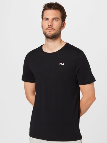 FILA T-shirt 'Brod' i svart: framsida