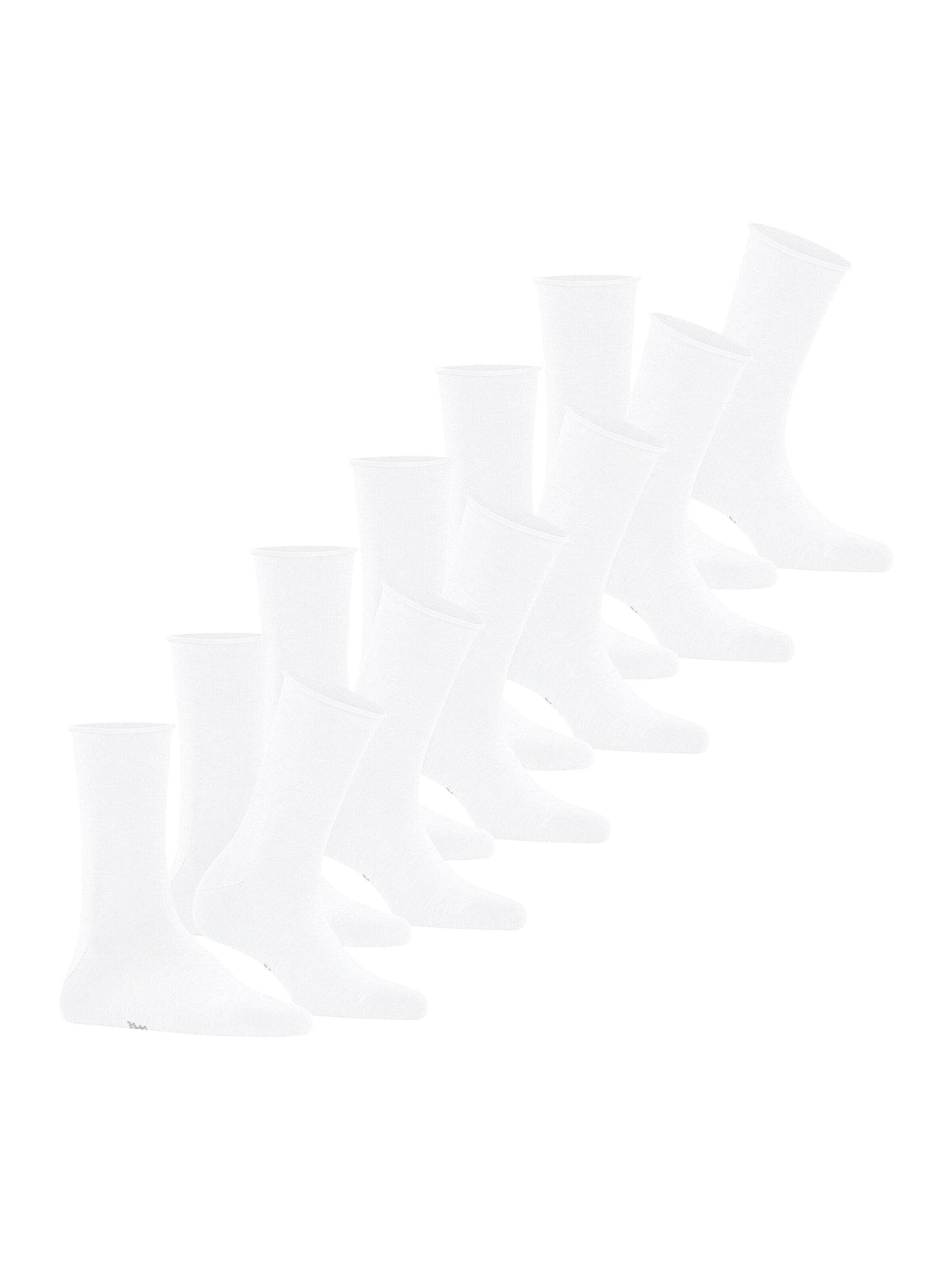 FALKE Socks 'Happy 6-Pack' in White
