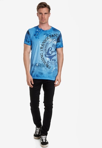 Rusty Neal T-Shirt in Blau