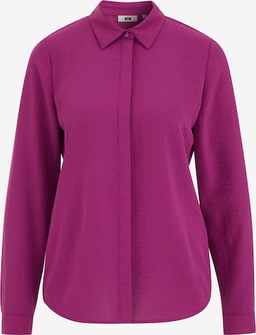 WE Fashion Pusero värissä lila: etupuoli