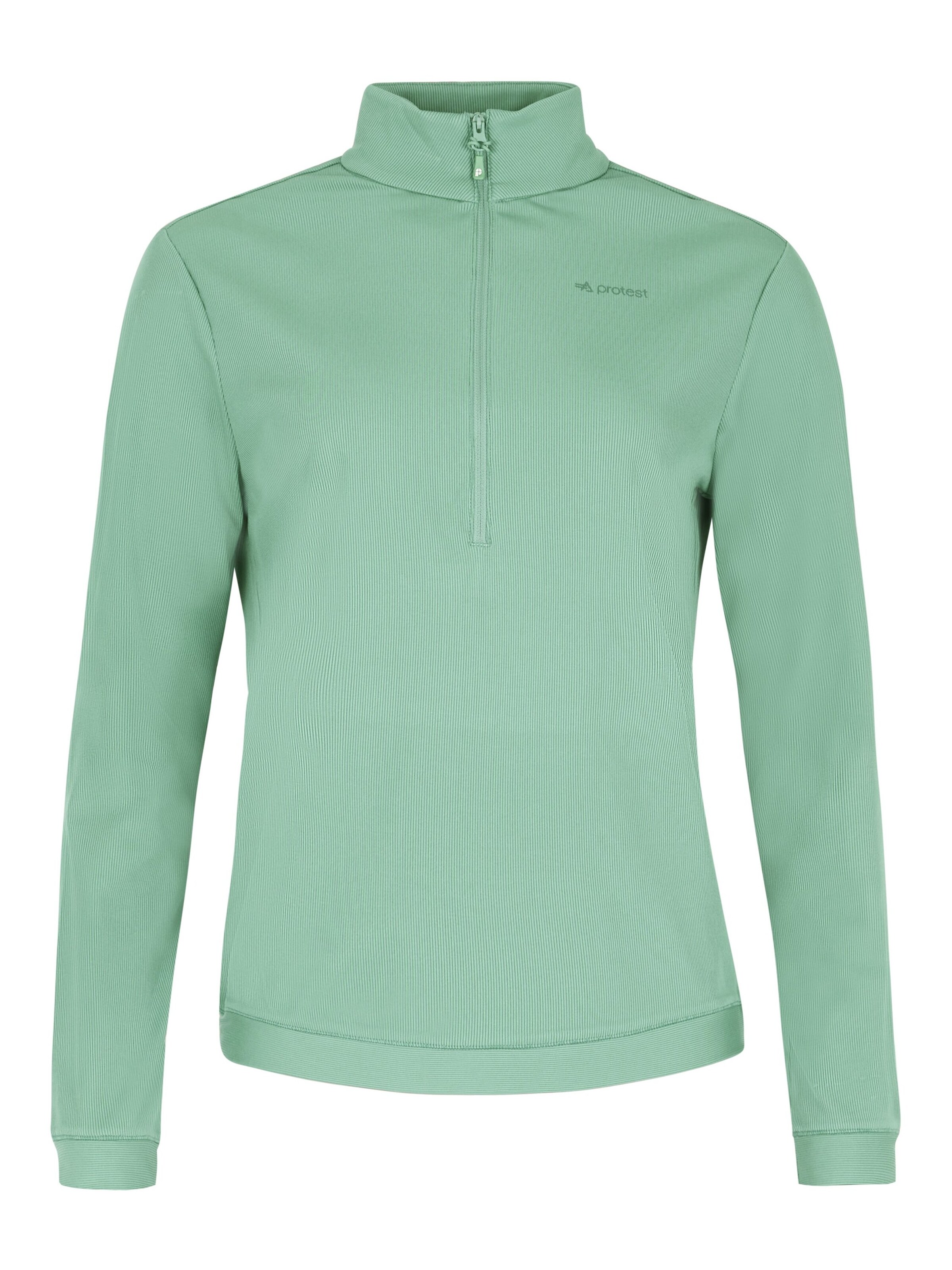 PROTEST Sportsweatshirt 'PRTCUPID'‌‌‌ in Grün: Vorderseite