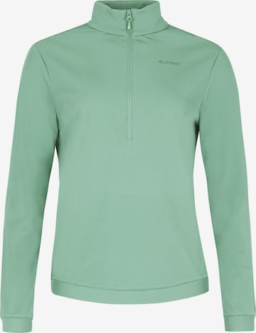 PROTEST Sportsweatshirt 'PRTCUPID' in Grün: Vorderseite