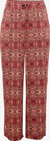 Guido Maria Kretschmer Curvy Loose fit Pants 'Falda' in Red: front