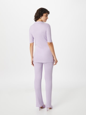 Pantalons de tailleur Misspap en violet