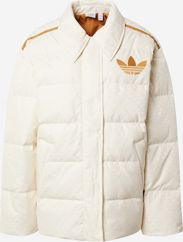 ADIDAS ORIGINALS Between-Season Jacket 'Adicolor 70S Monogram ' in Beige: front