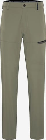 MEYER Chino Pants in Green: front