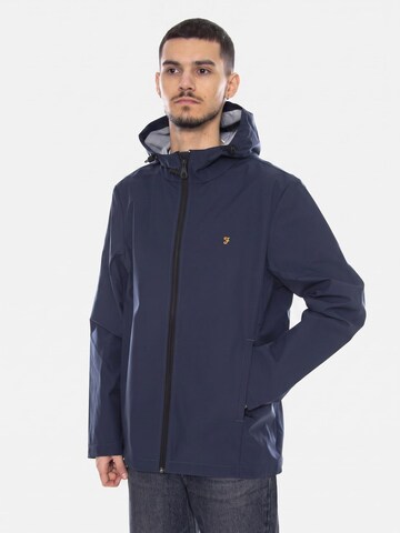 FARAH Tussenjas 'Rhodes' in Blauw: voorkant