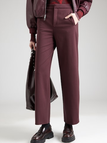 DRYKORN regular Bukser 'FAE_0 10' i rød: forside