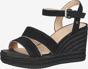 GEOX Sandals in Black: front