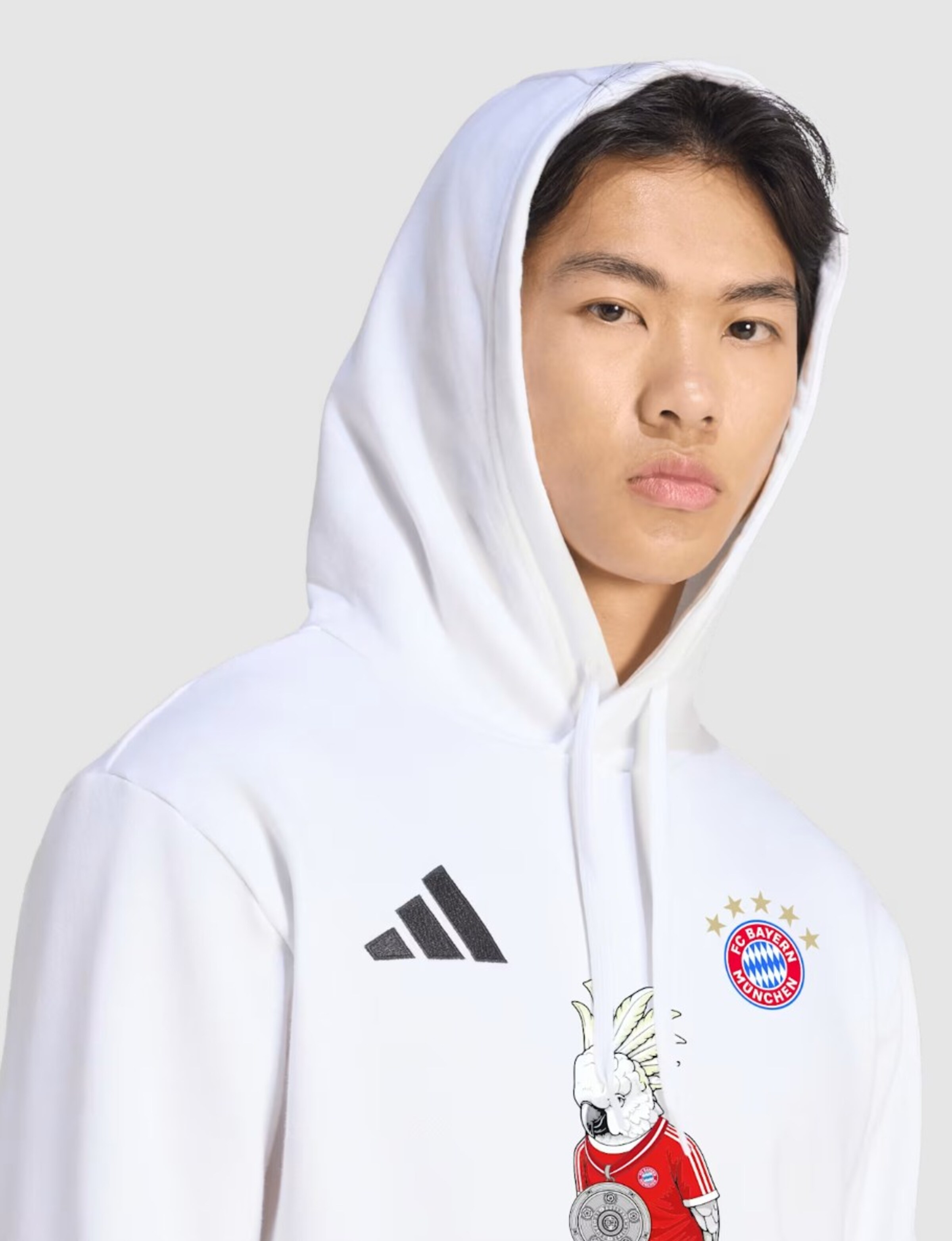 ADIDAS PERFORMANCE Sweatshirt in White