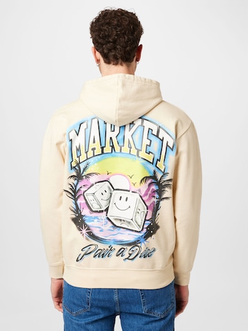 MARKET Sweatshirt i beige