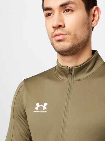 T-Shirt fonctionnel 'Challenger' UNDER ARMOUR en vert