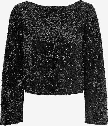 JDY Blouse 'JDYSARA' in Zwart: voorkant