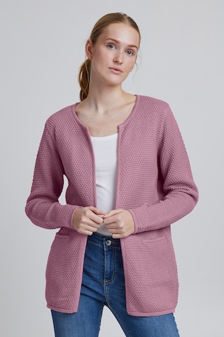 b.young Knit Cardigan 'BYMIKALA' in Pink: front