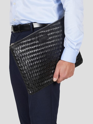 Sac d’ordinateur portable Howard London en noir : devant