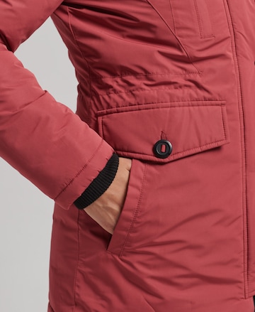 Superdry Parka 'Ashley' in Rot