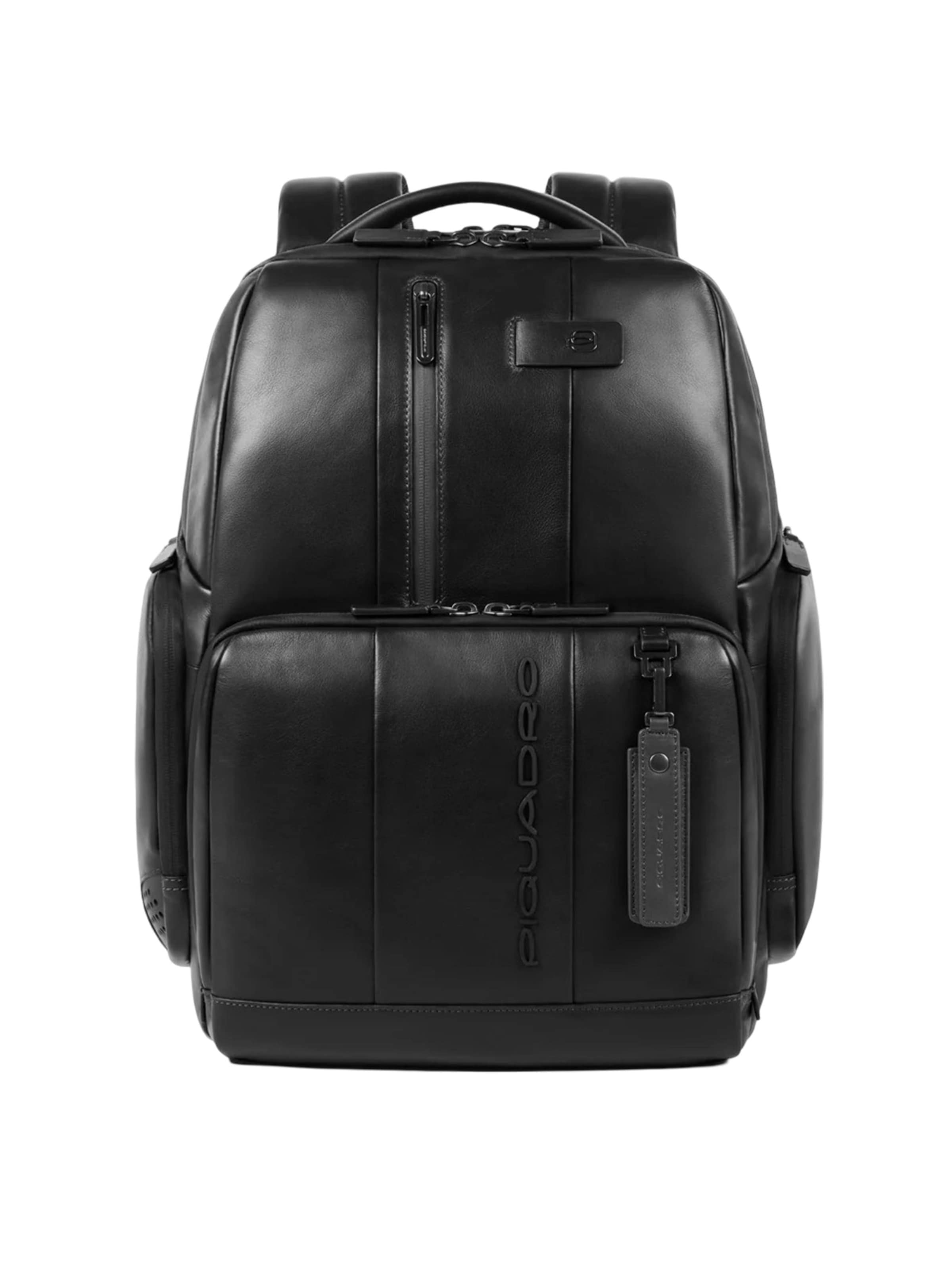Piquadro Rucksack‌‌‌‌‌ in Schwarz: Vorderseite