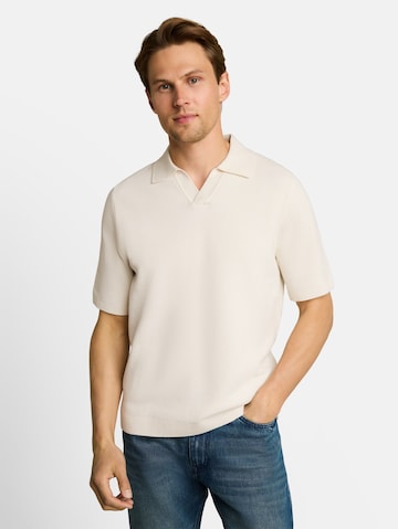 TOM TAILOR DENIM Sweater in White: front