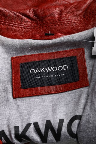 OAKWOOD Lederjacke M in Rot