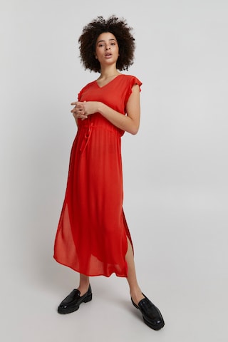 ICHI Dress 'IHMARRAKECH' in Red