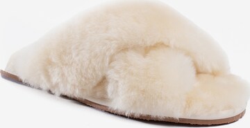 Gooce Slipper 'Furry' in White