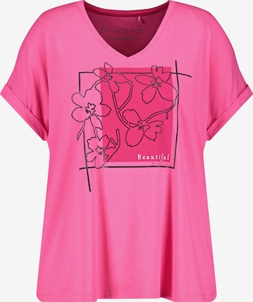 SAMOON Shirt in Pink: front