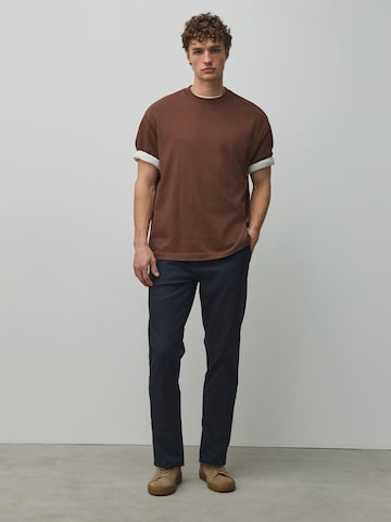 Next - Slimfit Pantalón chino en azul