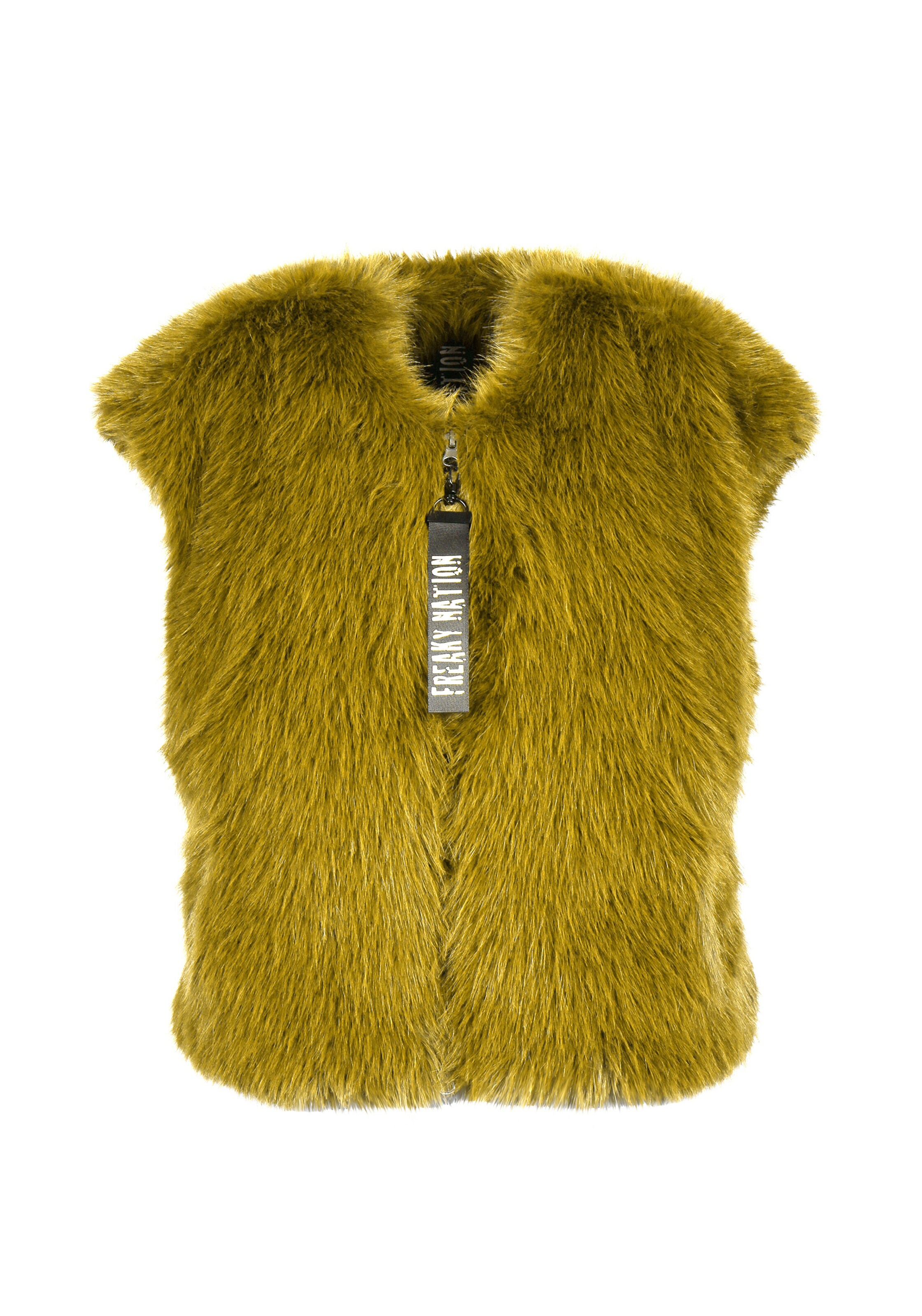 Gilet 'Sweetie' di FREAKY NATION in giallo: frontale
