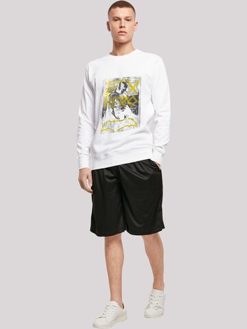 F4NT4STIC Sweatshirt 'DC Comics Batman vs Superman Wanted' in Weiß