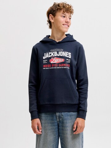 Jack & Jones Junior Bluza w kolorze niebieski: przód