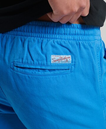 Superdry Regular Hose in Blau