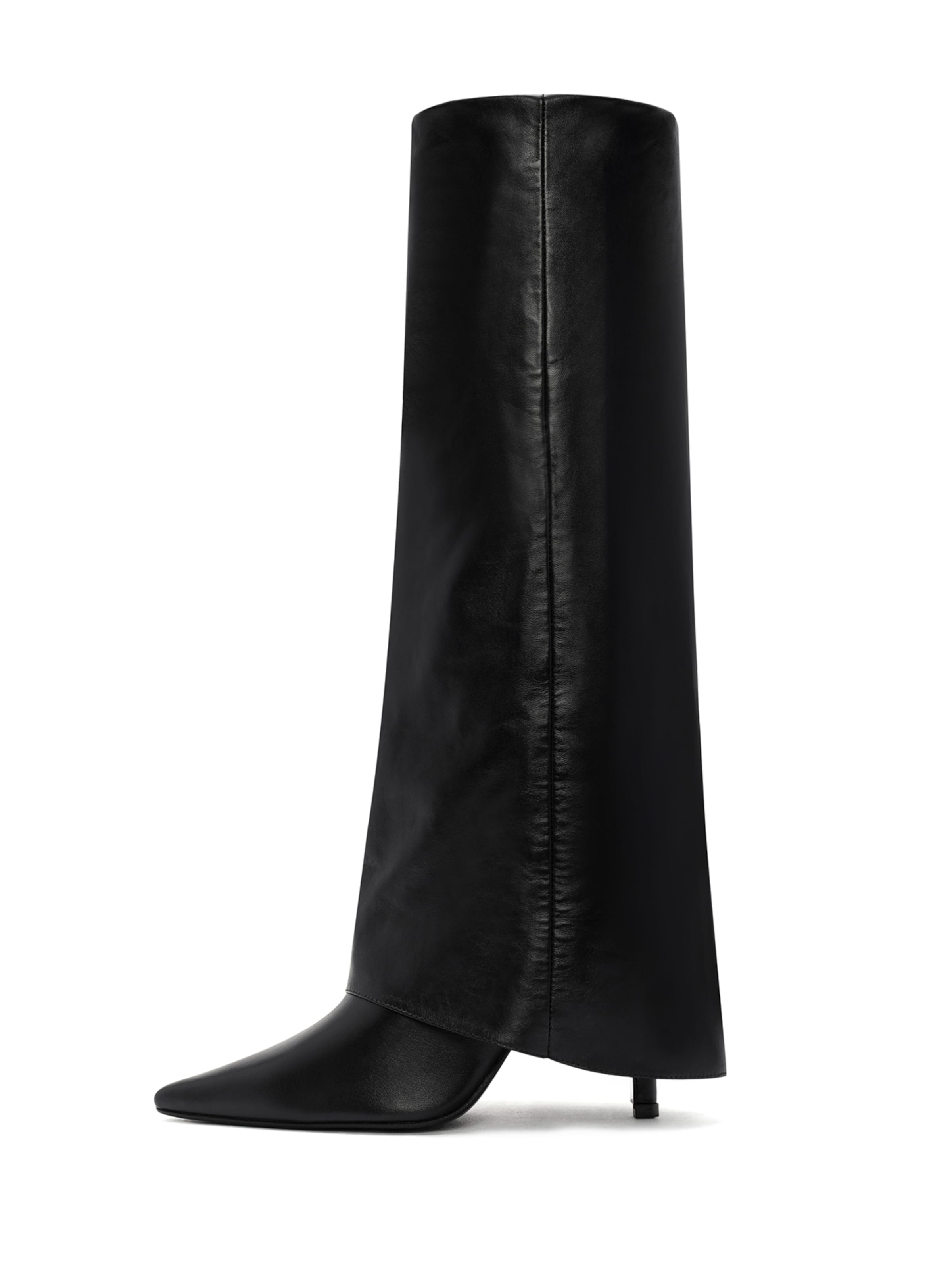 Bottes Derimod en noir : devant