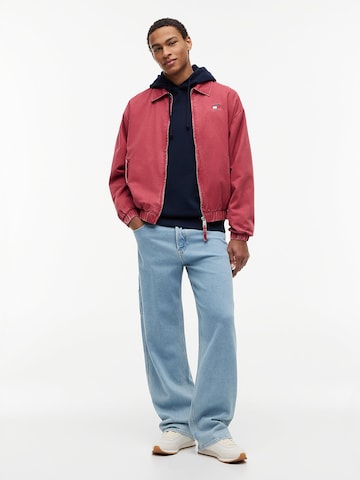 Tommy Jeans Prechodná bunda - Červená