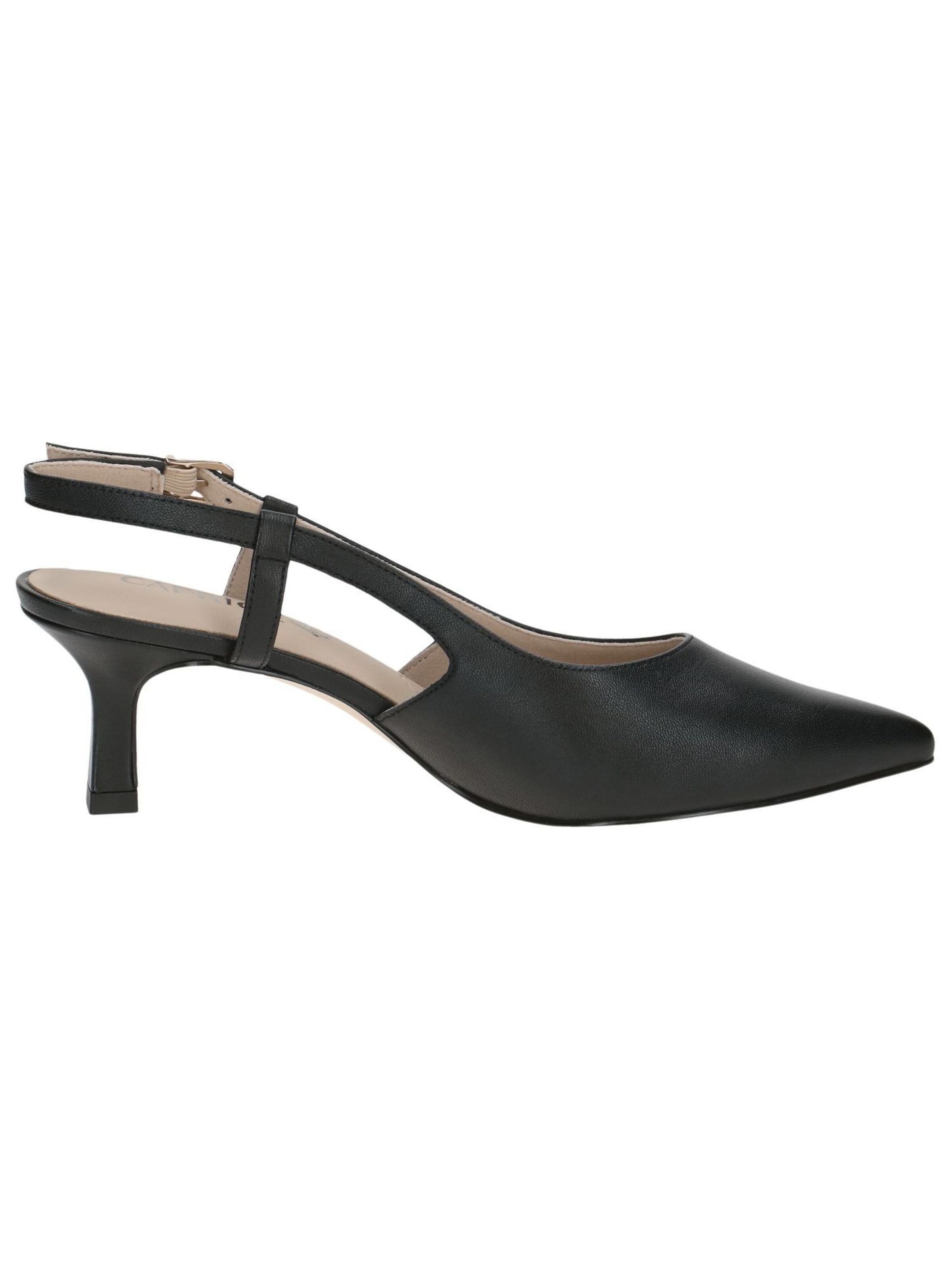 CAPRICE Slingback Pumps in Black