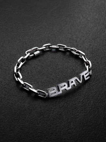 REYTEL Bracelet 'BRAVE' in Silver