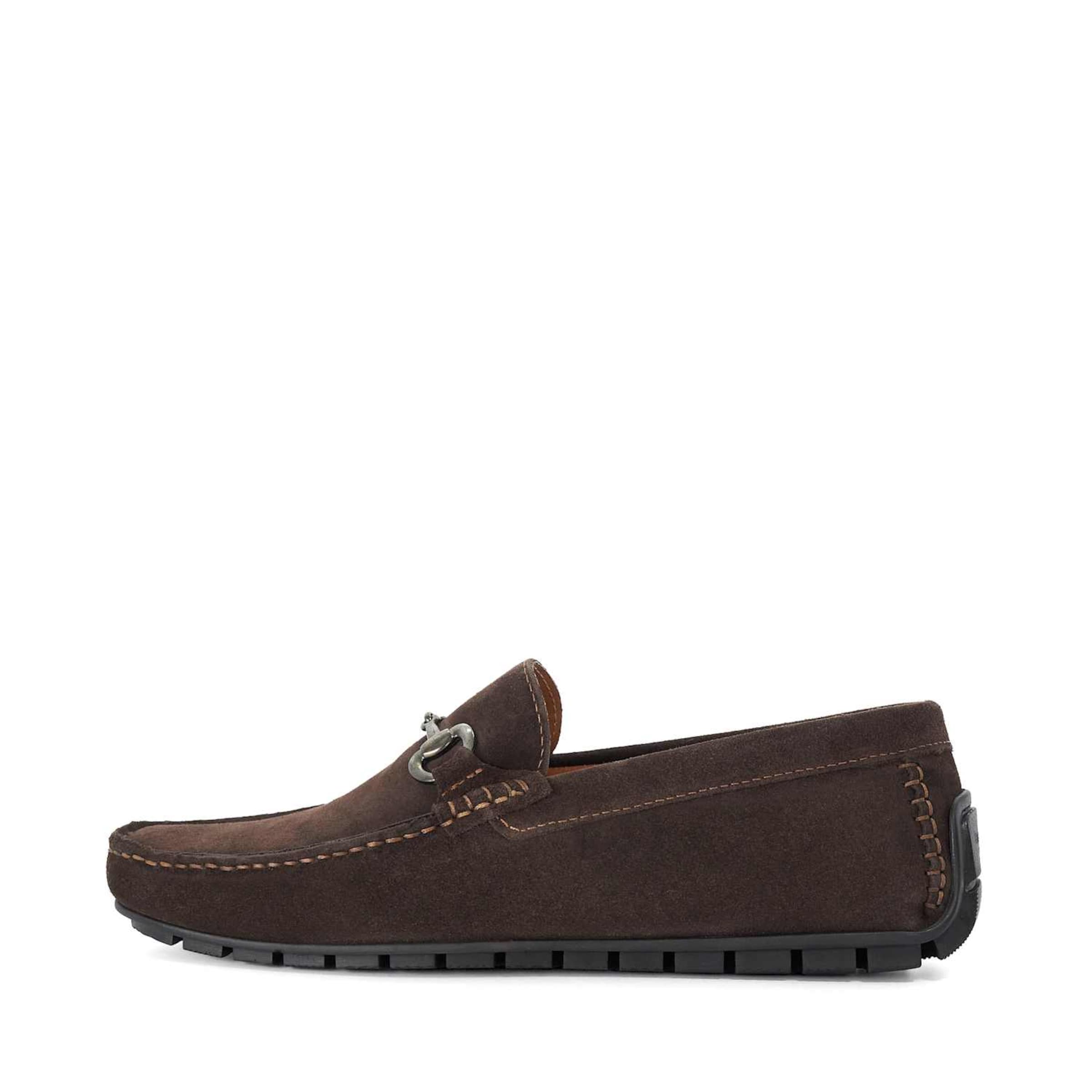 Dune LONDON Mocassins 'Brackon' in Bruin